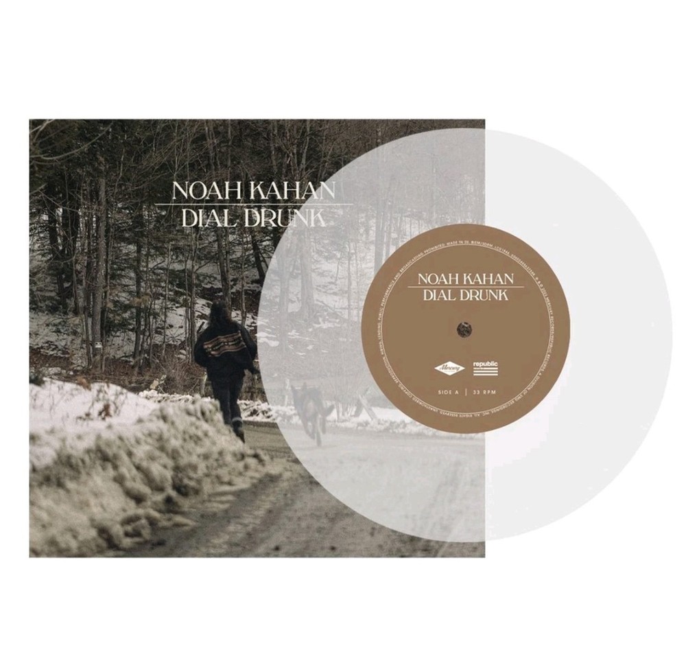 Noah Kahan You’re Gonna Go Far Cloudy Clear Colored 7 Inch UO Singles Day Vinyl