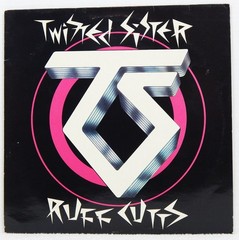 Twisted Sister–Ruff Cuts-1982 Secret Records Heavy Metal Vinyl 45 RPM EP Record
