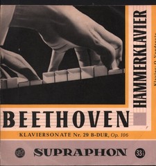 LPV169 Otakar Vondrovic Beethoven Hammerklavier LP vinyl Czech Republic