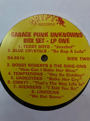 GARAGE PUNK UNKNOWNS – This Ain’t No Hippie Nostalgia Trip! 4xLP BOX EX/EX