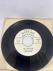 Rare 1960S Dallas, TX Garage Rock 45 – JOHN ELLINGTON ON EARLY MORNING NM HEAR