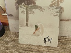 Wisp Pandora Signed Art Card Blood Records Vinyl Presale AUTOGRAPHED