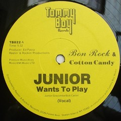 Bon Rock & Cotton Candy, Junior Wants To Play, (12″), M, 4257261024
