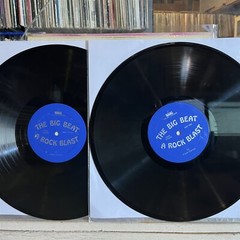 [RADIO/SPOKEN WORD]~EXC/VG+ 2 DOUBLE LP~FRANK GARLOCK~The Big Beat~A Rock Blast~