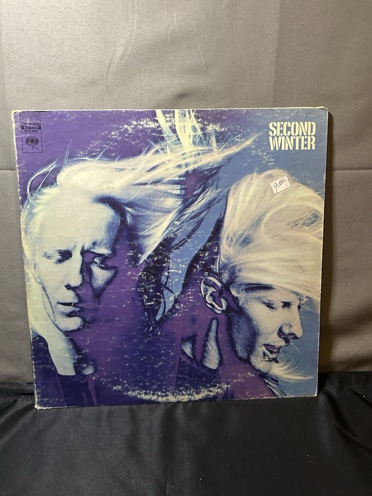 Johnny Winter Second Winter Vinyl Record, 1969 Pitman press US, gatefold, VG