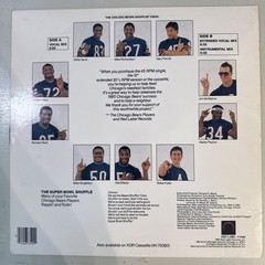 The Super Bowl Shuffle The Chicago Bears Shufflin’ Crew 12″/45 RPM & 33 1/3 RPM