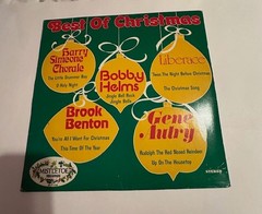 Best Of Christmas Vinyl Record 12″ Mistletoe Records Holiday- Various Artists