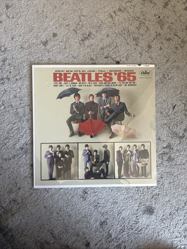 Beatles ’65 By Beatles The Vinyl, New Sealed Capitol/EMI ST-2228 Original Rare