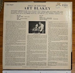 ART BLAKEY Orgy In Rhythm Vol.2 LP BLUE NOTE BLP 1555 RVG EAR DG MONO