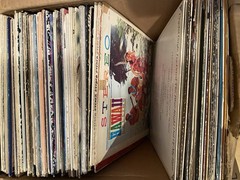 GRAB BAG! VINYL RECORDS Music Albums, LP Bulk Lot of 10 Vintage w/ Sleeves, G-VG