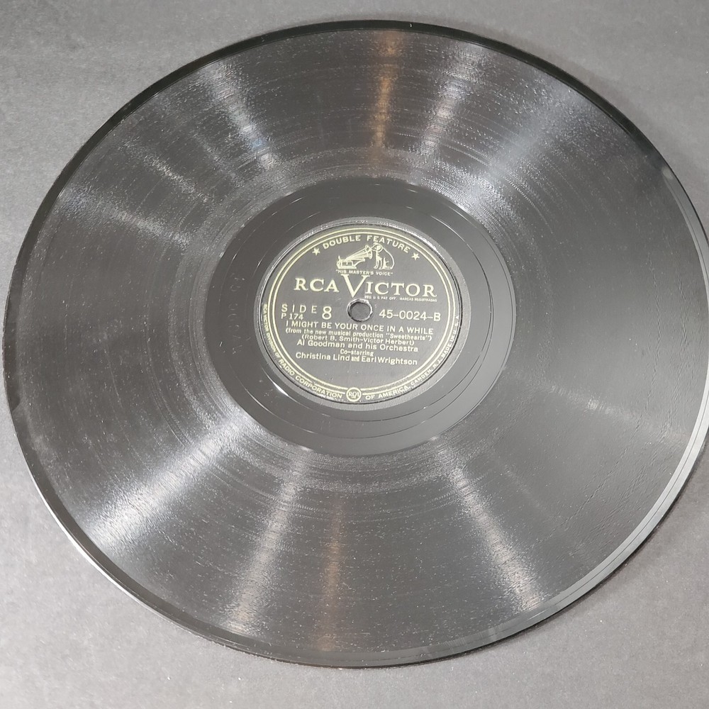 AL GOODMAN 78 RPM Record I MIGHT BE 10 inch RCA VICTOR 45-0024 VG 1947