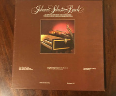 J.S. Bach Johann Sebastian Bach Box Set 1979 Smithsonian 9 LP Set VG incl Books