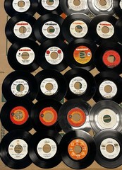 (200) 1970’s-80’s Era Promo 45’s Radio Station DJ Copies- ROCK- POP- NEW WAVE