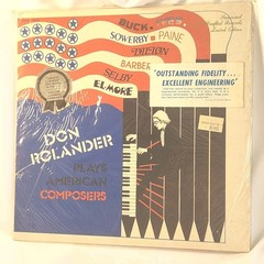 Rare Sealed Don Rolander Plays American Composers Organ #500 Limited Pressing