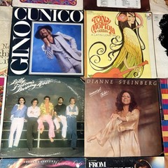 Vintage Vinyl Records Collection 25 LP Classic Rock Eclectic 1970s 80s Mixed Lot