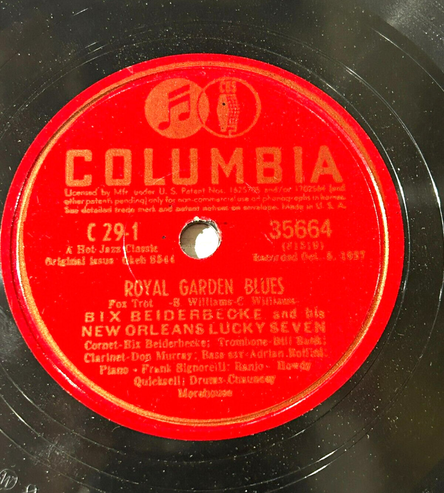 Royal Garden Blues / Goose Pimples – New Orleans Lucky Seven – Hot Jazz Banjo