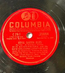 Royal Garden Blues / Goose Pimples – New Orleans Lucky Seven – Hot Jazz Banjo