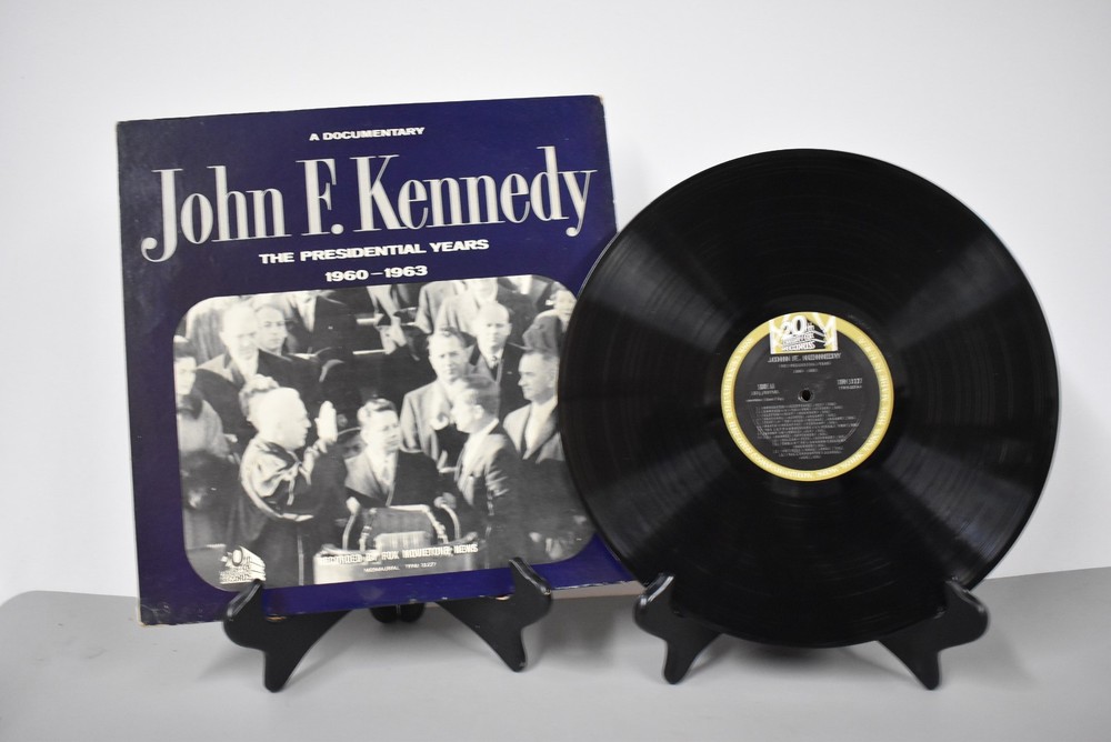 John F. Kennedy A Documentary The Presidential Years 1960-1963 Vinyl Record EX