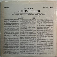 Curtis Fuller Bone & Bari Blue Note Mono Jazz LP
