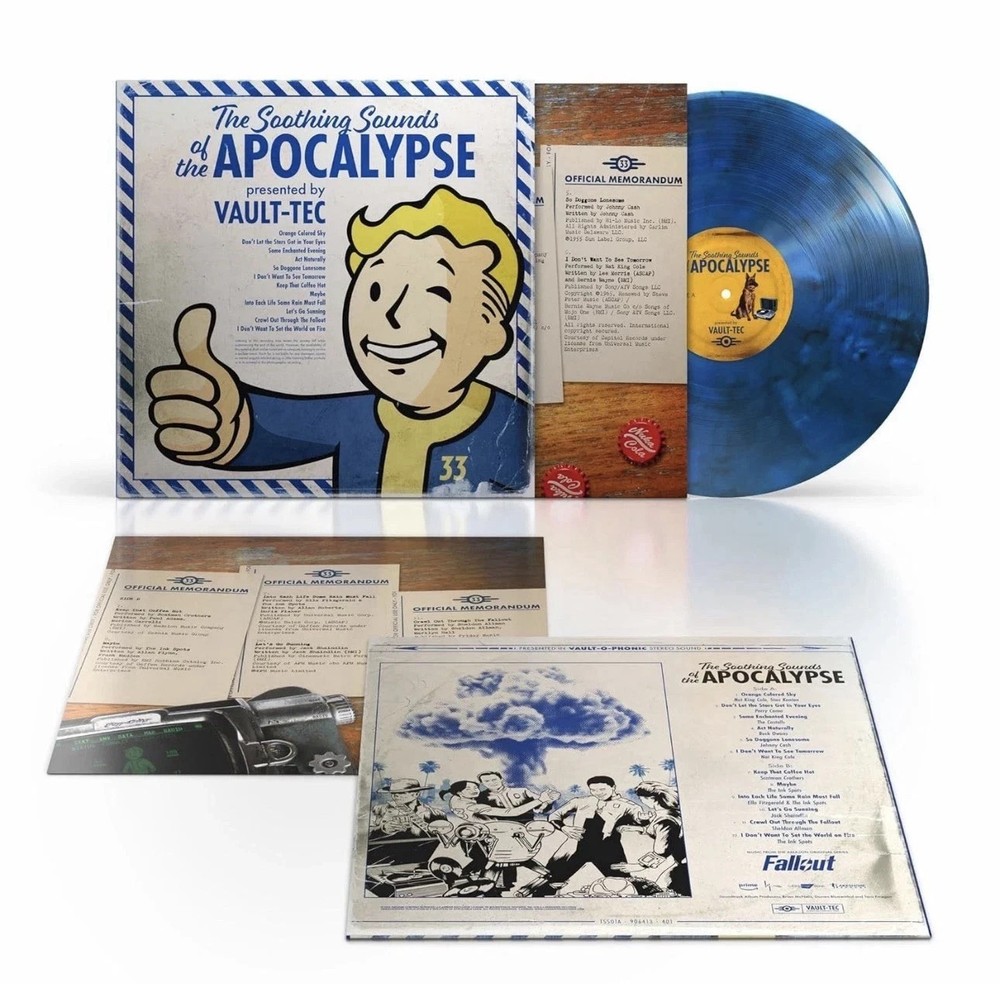 Fallout – The Soothing Sounds Of The Apocalypse Blue Color Limited LP Vinyl