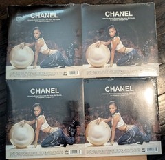 Tyla CHANEL Signed 7″ Color Limited Vinyl Clear & Silver Wisps Sealed IN HAND