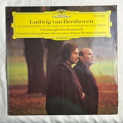 BEETHOVEN Piano Concerto No. 3 1972 Vinyl LP Deutsche Grammophon 2530 254 – VG