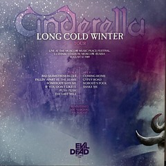 Cinderella live LP Pink Swirl Vinyl Long Cold Winter Tour Moscow 89 Numbered NEW