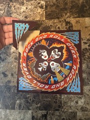1976 Kiss – Rock And Roll Over First US Pressing Vinyl LP with inserts