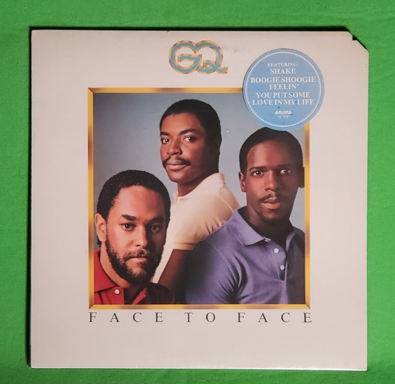 GQ- Face To Face 1981 SEALED Arista Records AL 9547 PROMO MINT