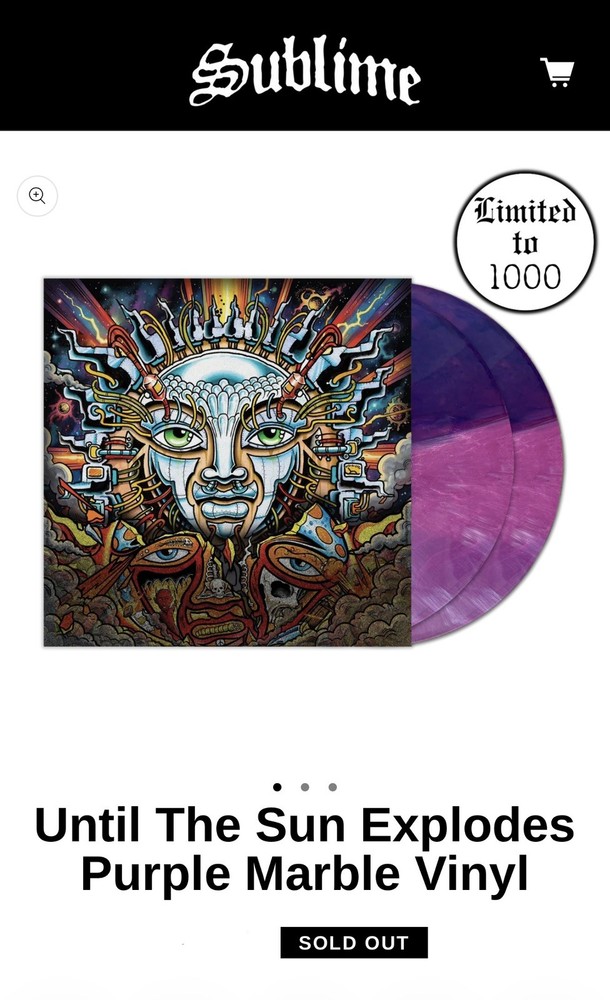 Sublime ~ Until The Sun Explodes, 2LP Ltd 💜Triple Purple Marble Vinyl /1,000