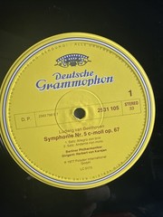 Herbert Von Karajan, Berliner Philharmoniker Lp Beethoven: Symphonie Nr. 5