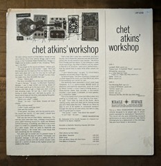 Chet Atkins’ Workshop (1961) Chet Atkins / Used Vinyl LP / Good (G)