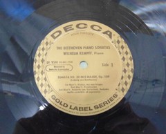 BEETHOVEN – 24/32 Piano Sonatas – KEMPFF / Decca Gold ’50s / 11 VG VG+ LPs
