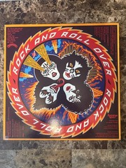 1976 Kiss – Rock And Roll Over First US Pressing Vinyl LP with inserts