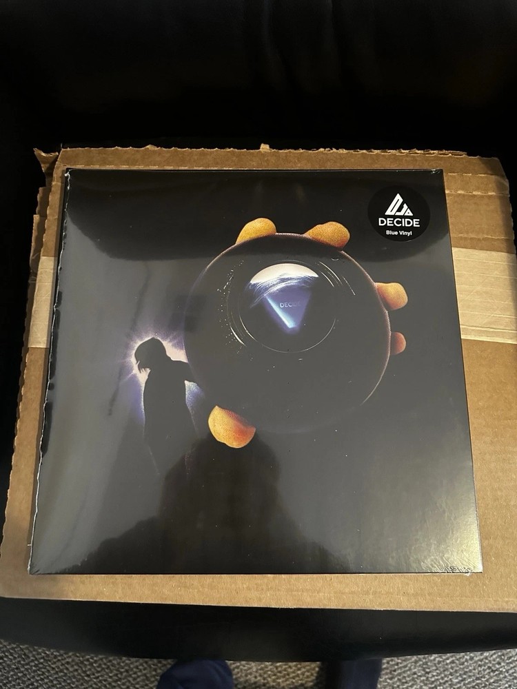 IN HAND DJO Decide LP (Blue Swirl Transparent Vinyl) JOE KEERY Stranger Things