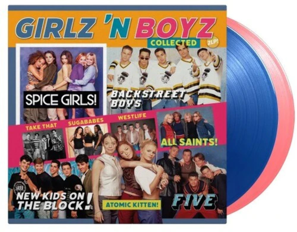 Various – Girlz N Boyz Collected [Blue & Pink Colored Vinyl] [Import]