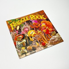 Vintage 1984 Jim Henson’s FRAGGLE ROCK 4-Track 33 1/3 RPM Vinyl Record