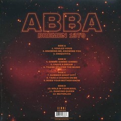 ABBA – Bremen 1979 Clear Vinyl 2LP [VINYL] NEW MINT SEALED – FREE U.S. SHIPPING