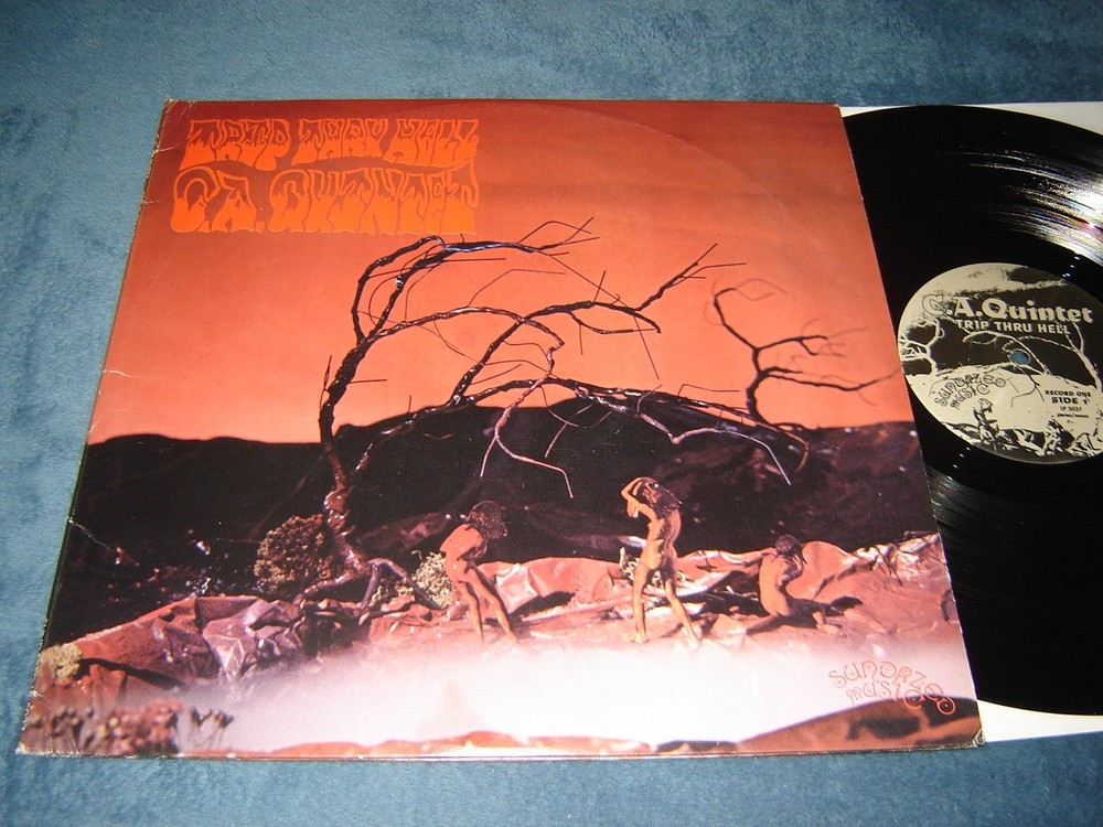 C. A. Quintet – Trip Thru Hell 2LP Sundazed EXC-NM psych masterpiece