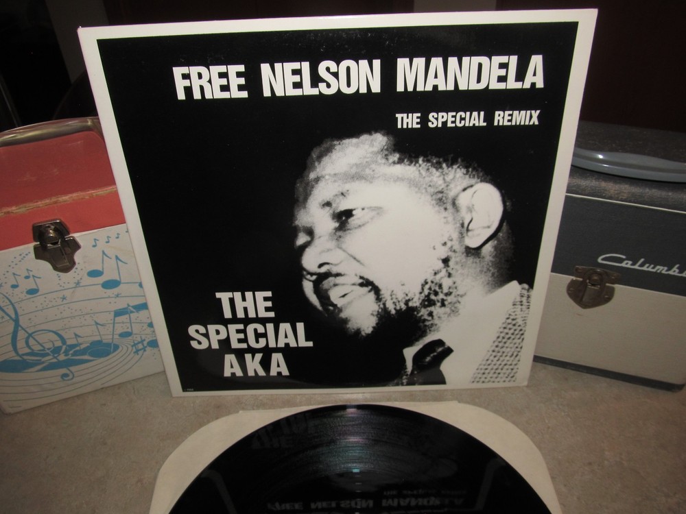 NM – Promo THE SPECIAL AKA Free Nelson Mandela CHRYSALIS original Ska 12″ Remix