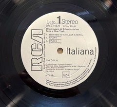 N.A.D.M.A. Uno Zingaro Di Atlante LP RCA 1973 First Press Italian Prog Promo