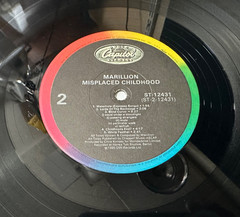 OG 🔥MARILLION “Misplaced Childhood” PROMO Limited 1st US Press Hype OIS Prog