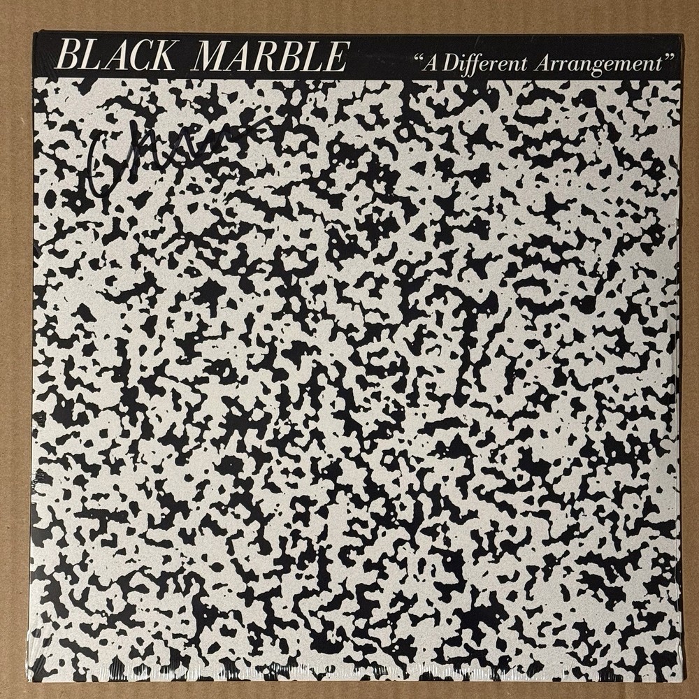 SIGNED Black Marble – A Different Arrangement Cosmos Swirl Vinyl /300 IN HAND✅