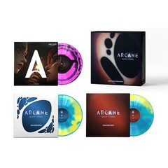Arcane Season 1 & 2 Official Soundtrack Vinyl Limited Bundle Box Set Brand New