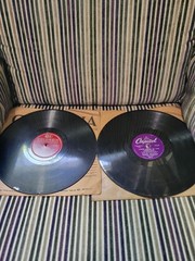 Frank Sinatra-“Sweet Lorraine” Columbia 37293/”Rain” Capitol 2816-2LP-78 RPM-10″