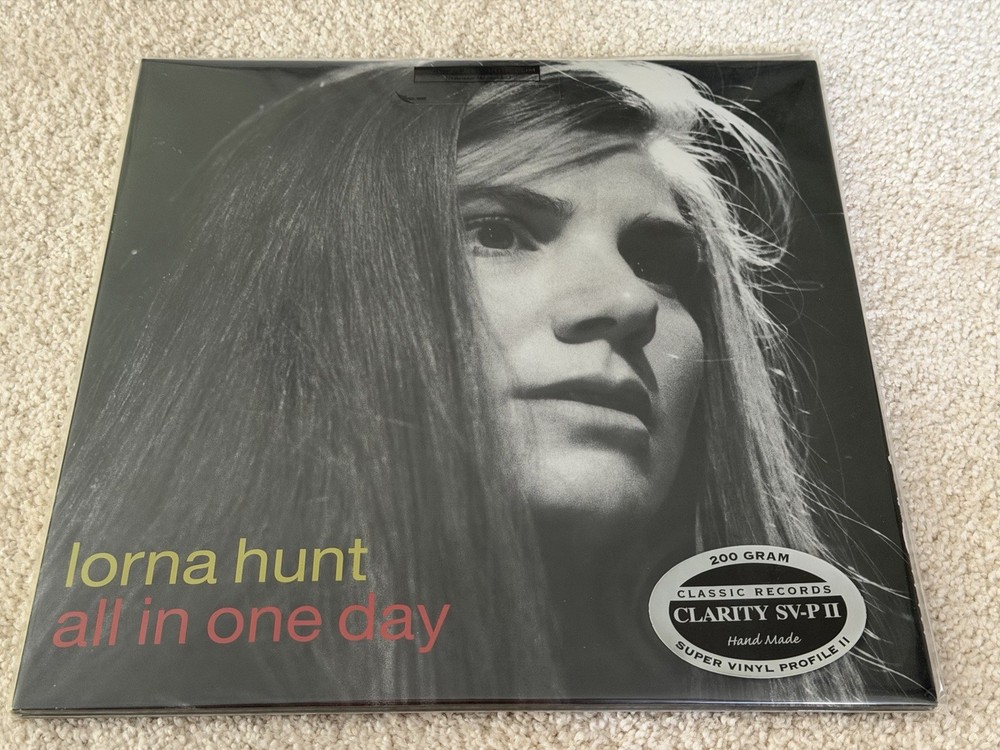 Lorna Hunt All In One Day Classic Records 200 Gram Clarity LP – SEALED