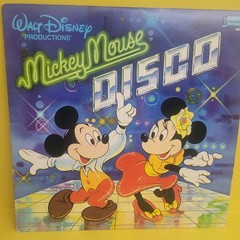 Walt Disney Productions Mickey Mouse Disco LP Vinyl Disneyland 2504 1979 12″