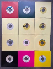 Lot (50) 90s / 2000s Reggae / Dancehall 7″ 45s / Pics of all releases included