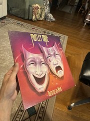 Motley Crue ~ Theatre Of Pain ~ Vintage LP Elektra – 9 60418-1-E Vinyl Lp VG