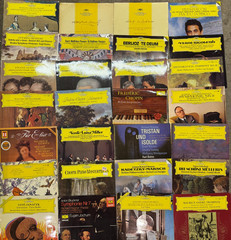 100 Deutsche Grammophon DG Classical Vinyl LPs Records Wholesale Job Lot *WR